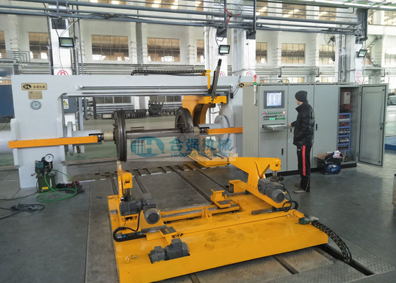 3500kN Locomotive Wheelset Press Machine With Double Cylinders