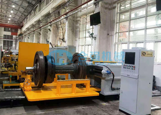 Horizontal Wheelset Press for wheel Dismounting And Back-Pressure Test