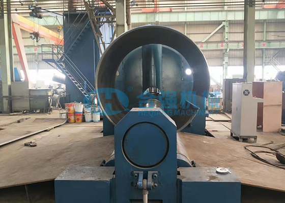 60mm Plate Bending Rolling Machine Three Rolls PLC For Shipbuilding Boiler