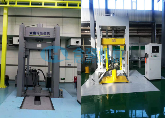Presse ferroviaire d'Assemblée de vitesse de Wheelset de machine de support de presse de vitesse de Taureau