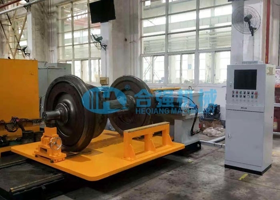 Presse horizontale de Wheelset pour le démontage de roue et l'essai de contre-pression