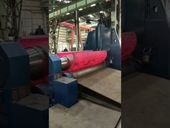 Machine de laminage à flexion de plaque de 60 mm PLC pour chaudière de construction navale
