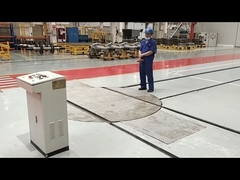 Table tournante électrique pour le transfert d'essieux montés et de bogies ferroviaires